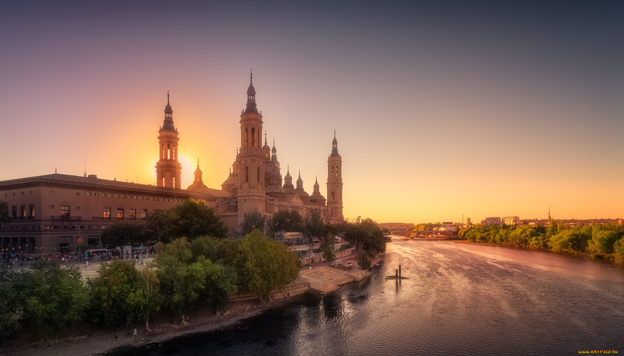 atardecer en zaragoza, , - , , 